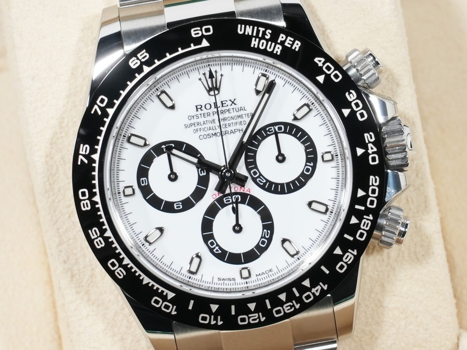 ロレックス デイトナ Ref.116500LN ステンレススチール ホワイト文字盤