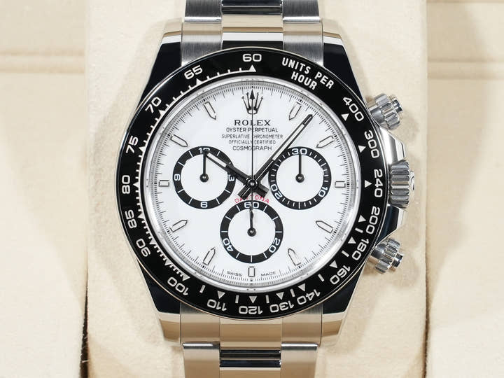 ロレックス デイトナ Ref.126500LN ステンレススチール ホワイト文字盤