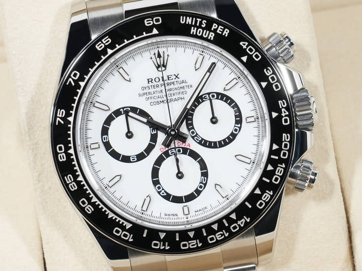 ロレックス デイトナ Ref.126500LN ステンレススチール ホワイト文字盤