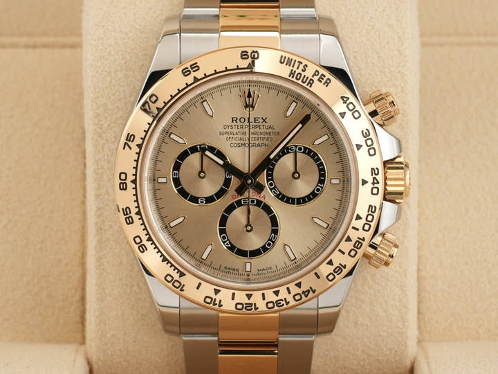 Rolex Daytona Ref. 126503 Stainless Steel/Yellow Gold Champagne Dial