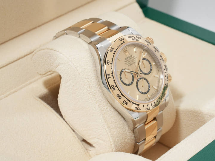 Rolex Daytona Ref. 126503 Stainless Steel/Yellow Gold Champagne Dial