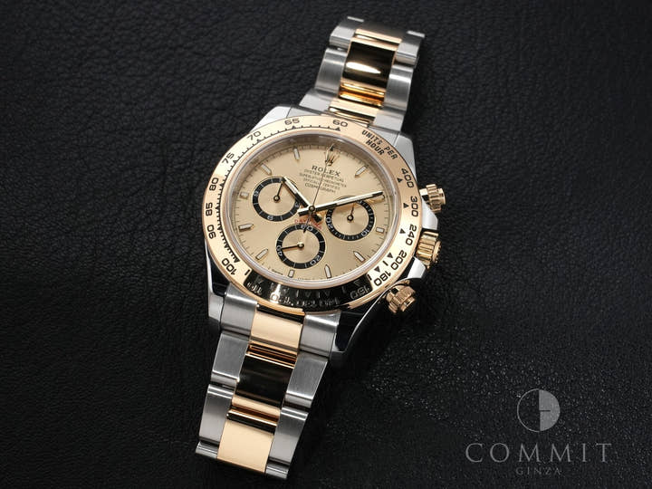 Rolex Daytona Ref. 126503 Stainless Steel/Yellow Gold Champagne Dial