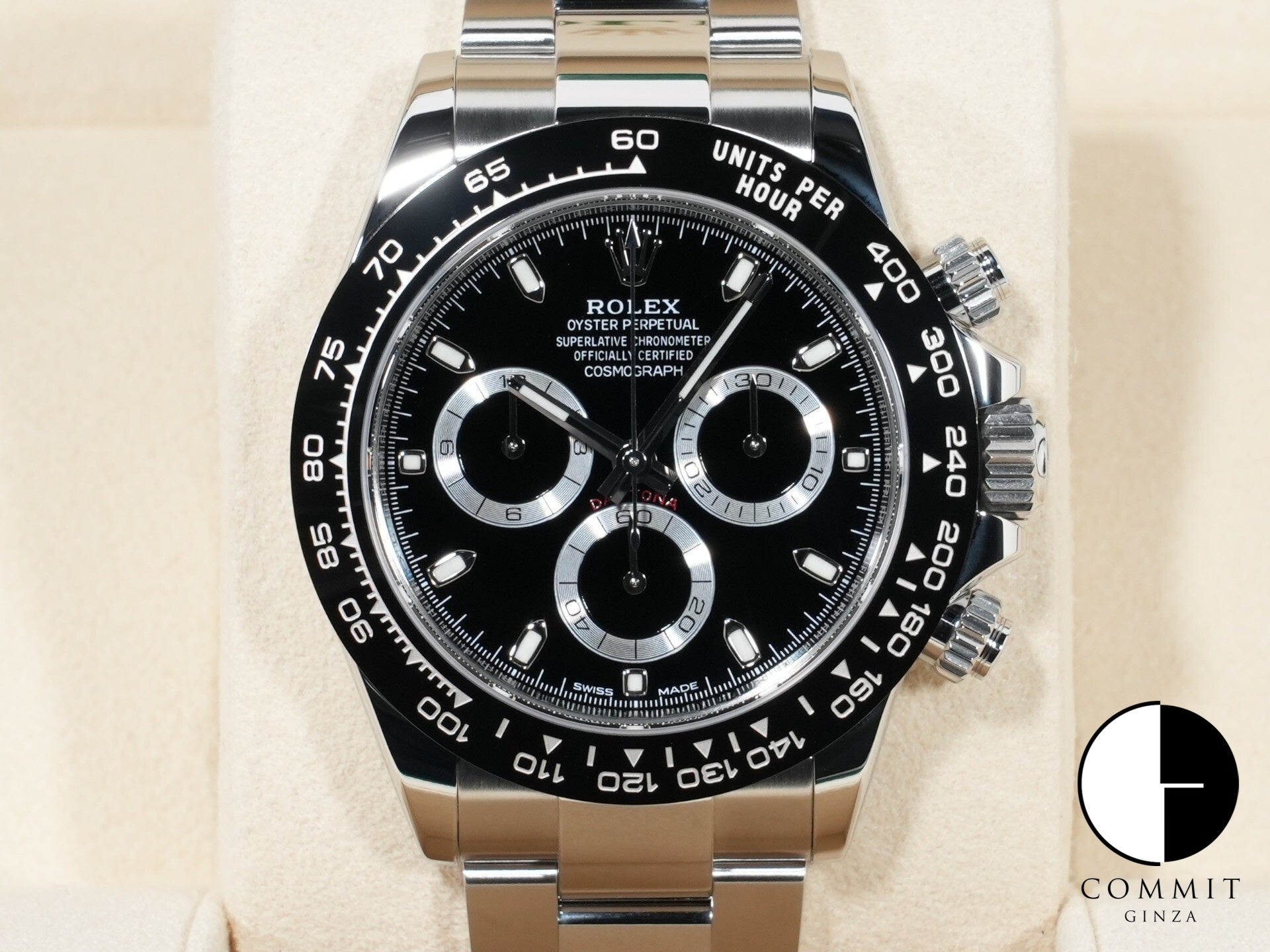 ロレックス デイトナ Ref.116500LN SS ブラック文字盤 美品 deb8bghy