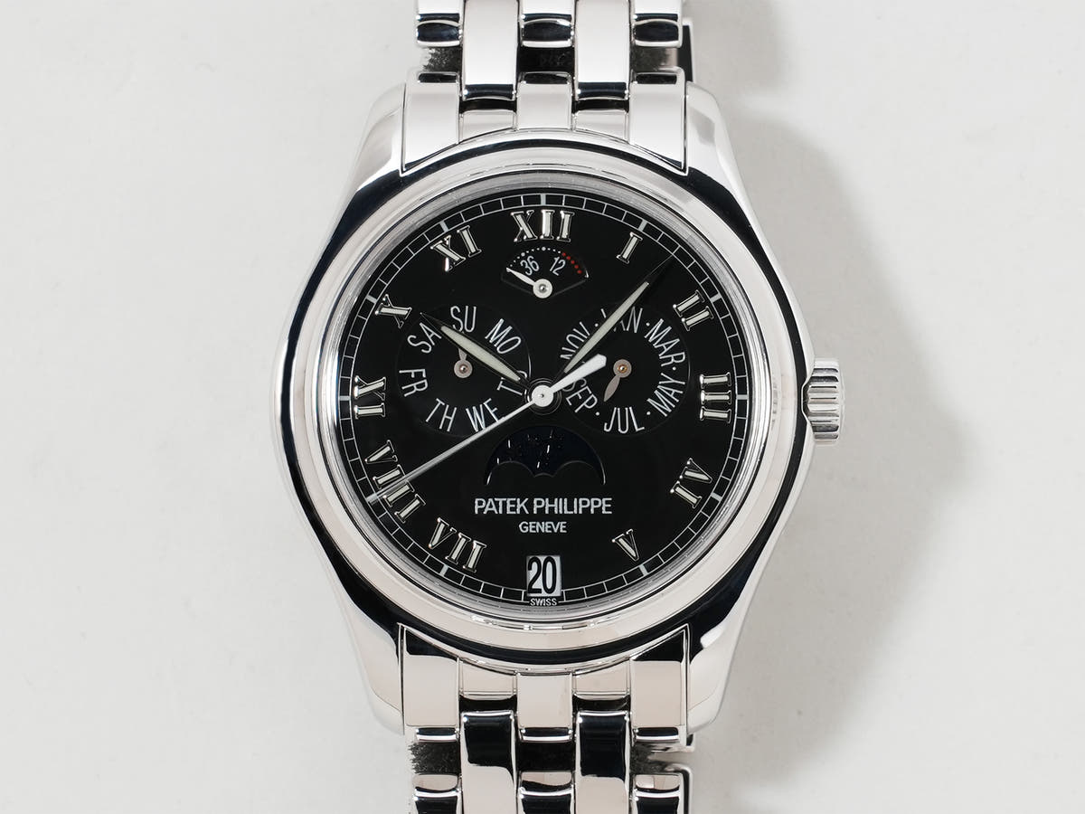 Patek Philippe Annual Calendar Moon Phase Ref.5036/1G-013 18KWG Black Dial Good Condition ywuysj6c