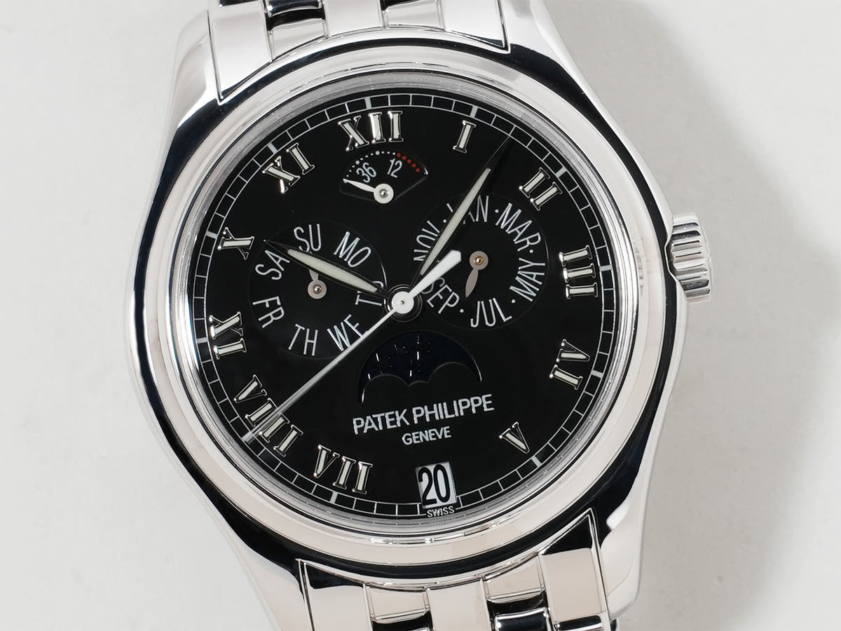 Patek Philippe Annual Calendar Moon Phase Ref.5036/1G-013 18KWG Black Dial Good Condition ywuysj6c