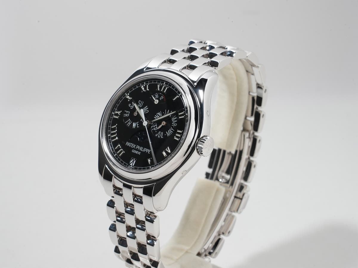 Patek Philippe Annual Calendar Moon Phase Ref.5036/1G-013 18KWG Black Dial Good Condition ywuysj6c