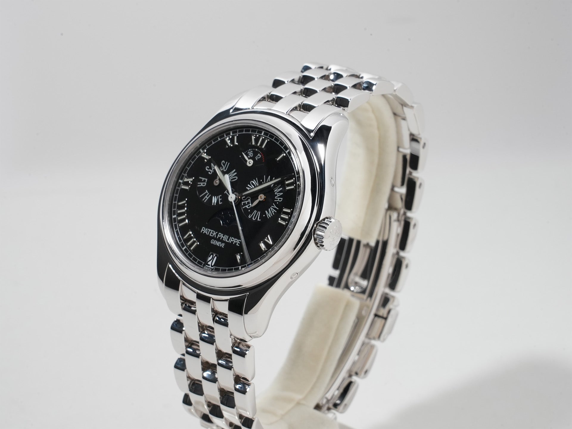 Patek Philippe Annual Calendar Moon Phase Ref.5036/1G-013 18KWG Black Dial Good Condition ywuysj6c