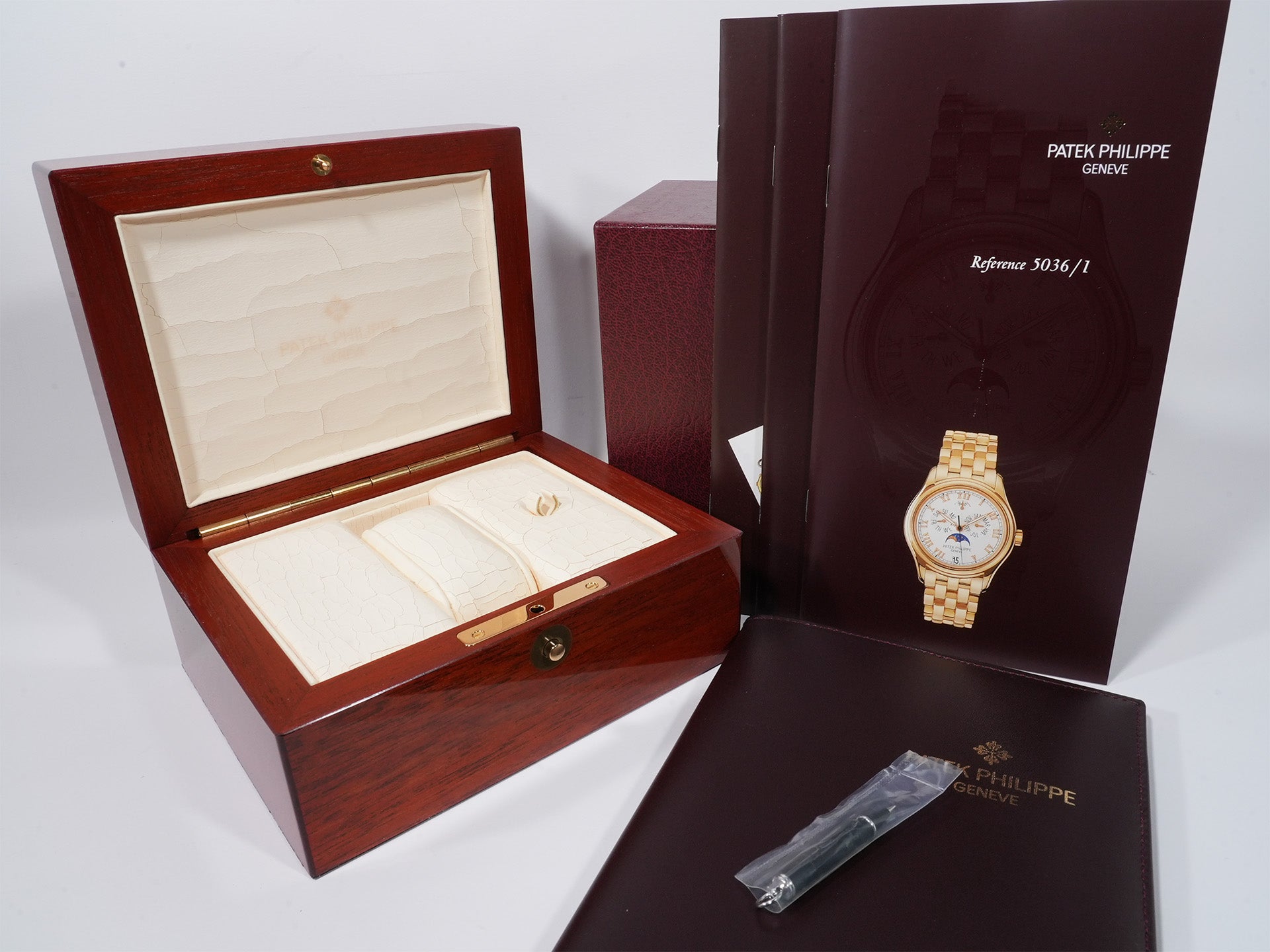 Patek Philippe Annual Calendar Moon Phase Ref.5036/1G-013 18KWG Black Dial Good Condition ywuysj6c