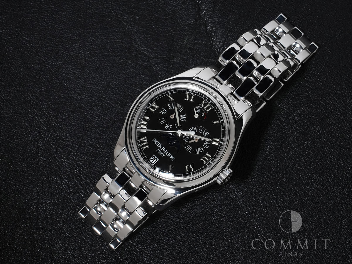 Patek Philippe Annual Calendar Moon Phase Ref.5036/1G-013 18KWG Black Dial Good Condition ywuysj6c