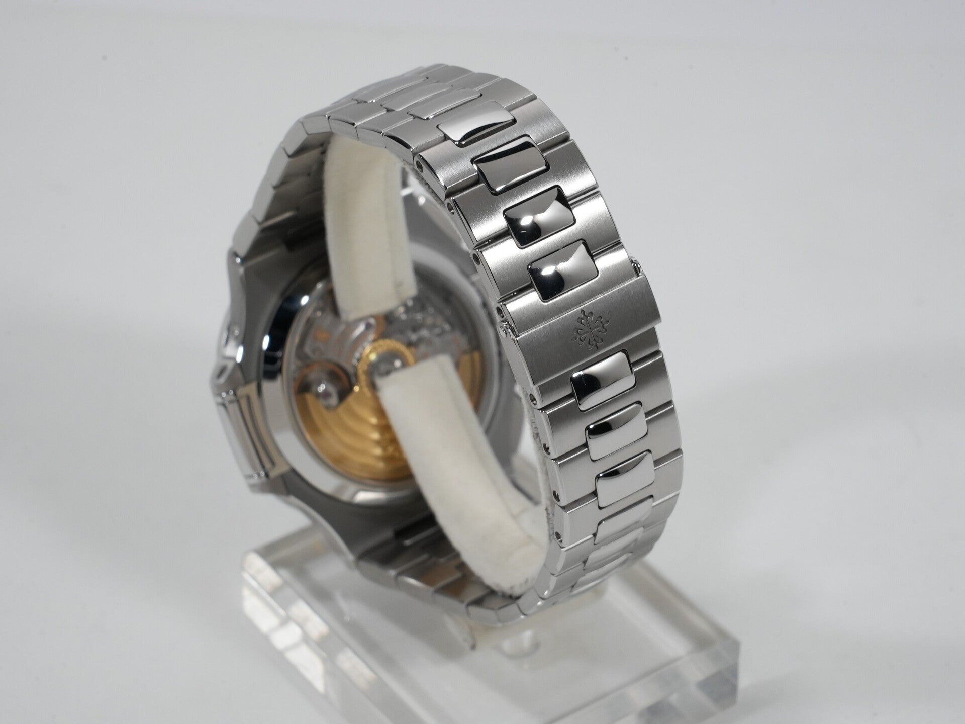 パテックフィリップ ノーチラス クロノグラフ Ref.5980/1A-001 SS ブルー文字盤 美中古 npknywtx
