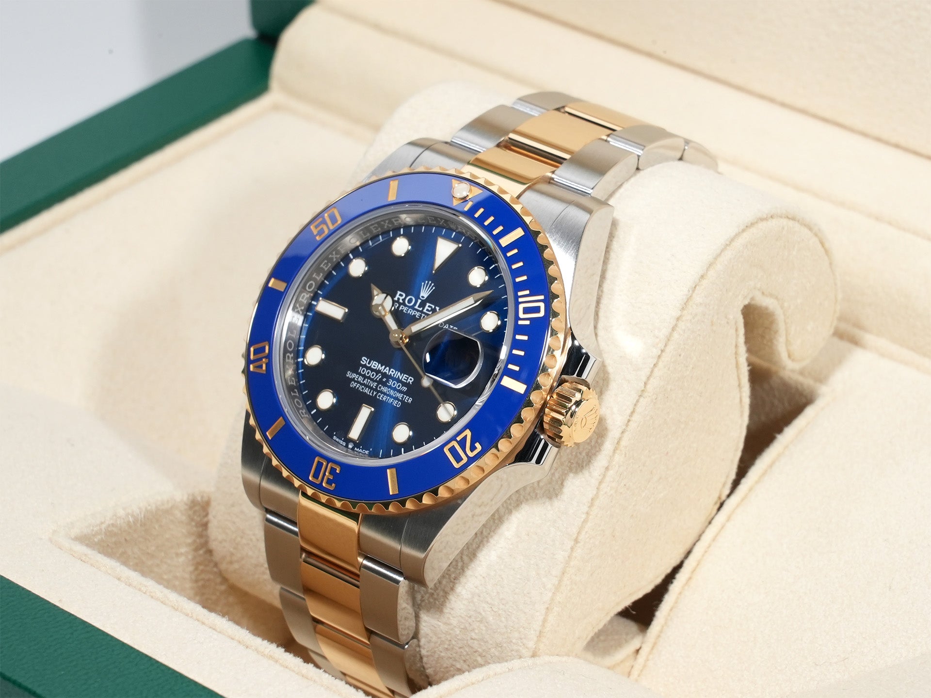 Rolex Submariner Date Ref. 126613LB Stainless Steel/Yellow Gold Blue Dial