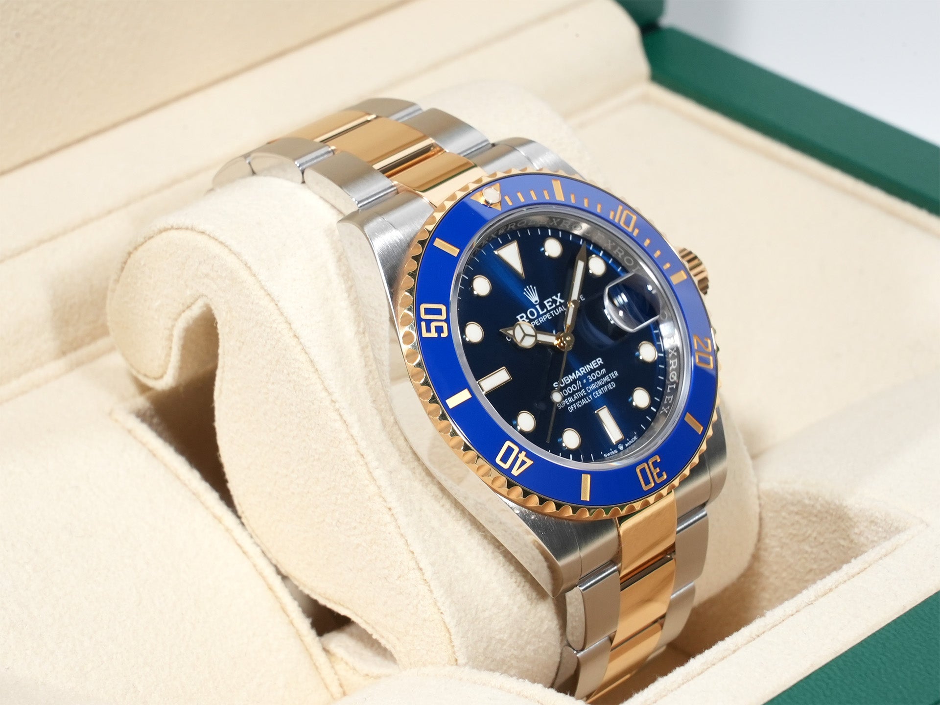 Rolex Submariner Date Ref. 126613LB Stainless Steel/Yellow Gold Blue Dial
