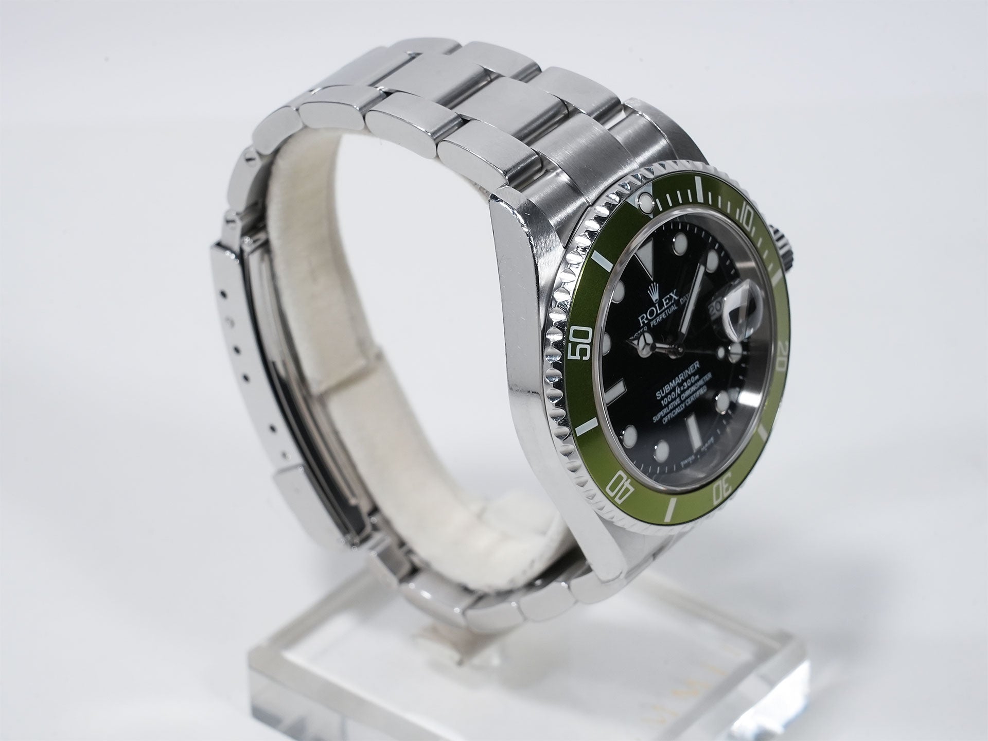 ロレックス サブマリーナー デイト Ref.16610LV ステンレススチール ブラック文字盤 中古 yco8aikf