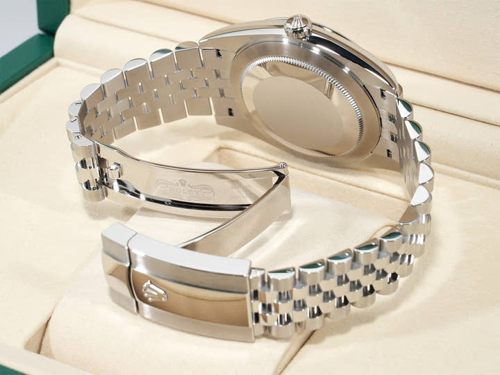 Rolex Datejust 41 Ref. 126300 Stainless Steel Mint Green Dial