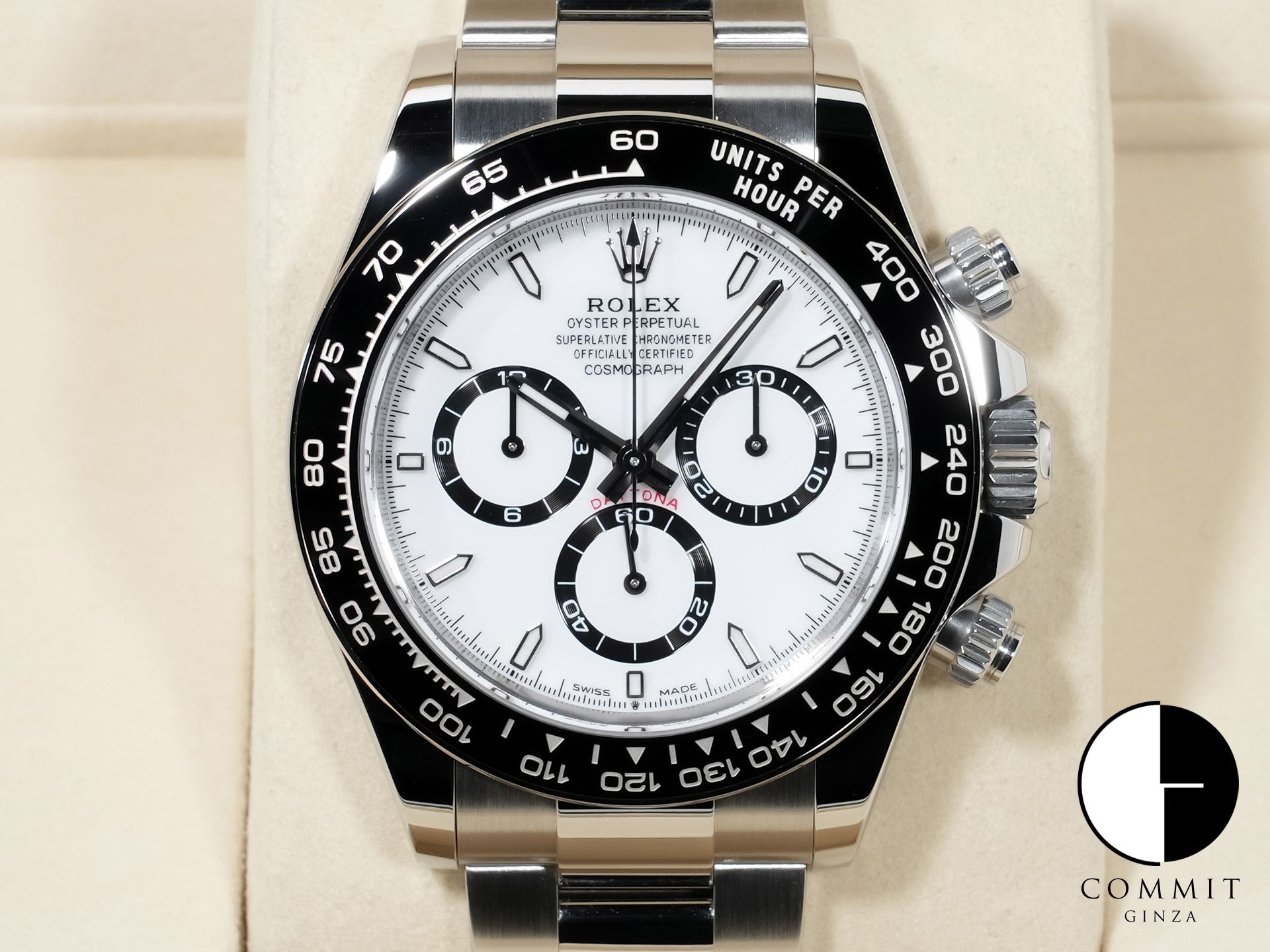 Rolex Daytona Ref. 126500LN Stainless Steel White Dial
