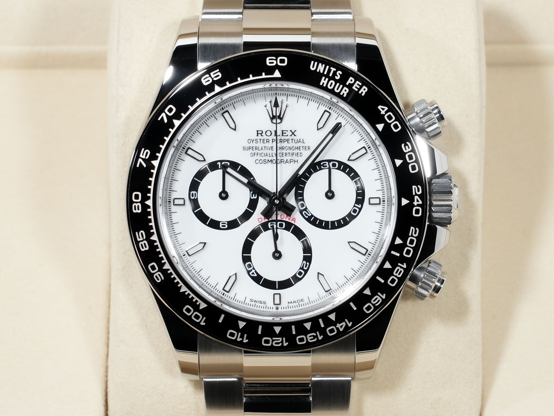 Rolex Daytona Ref. 126500LN Stainless Steel White Dial