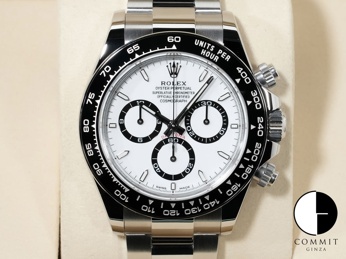 ロレックス デイトナ Ref.126500LN SS ホワイト文字盤 未使用 xaudngof