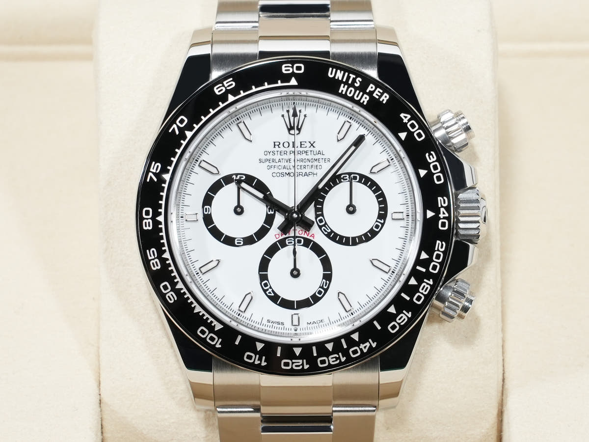 ロレックス デイトナ Ref.126500LN SS ホワイト文字盤 未使用 tpy432cn