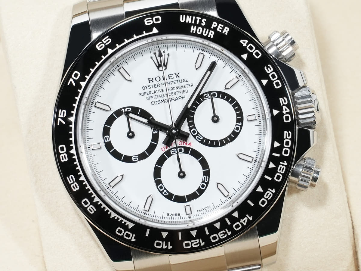 ロレックス デイトナ Ref.126500LN SS ホワイト文字盤 未使用 tpy432cn