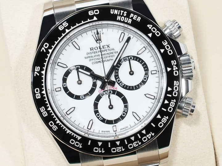ロレックス デイトナ Ref.126500LN ステンレススチール ホワイト文字盤