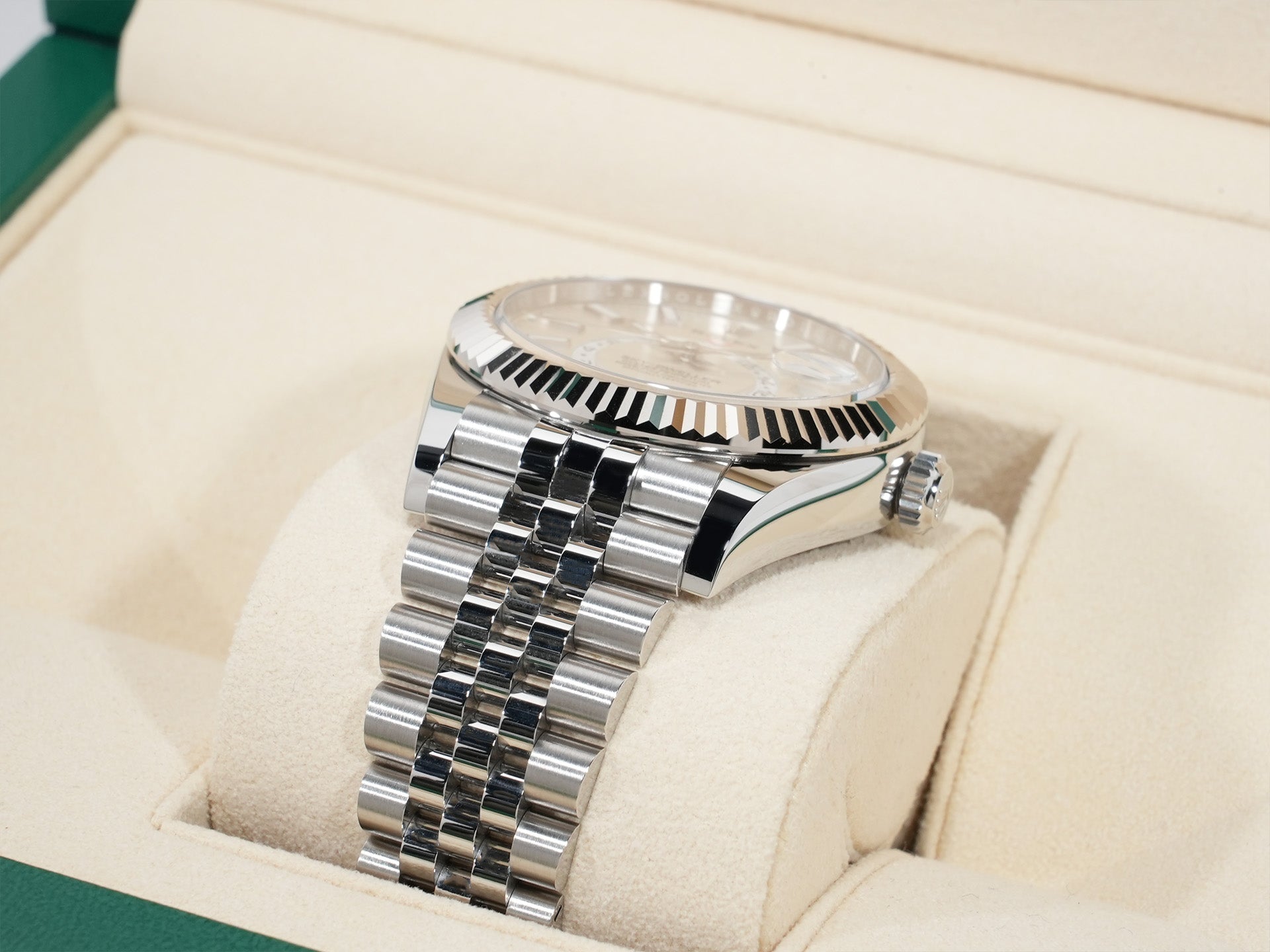 Rolex Sky-Dweller Ref.336934 SS/WG White Dial Jubilee Bracelet Good Condition uffzu5sf