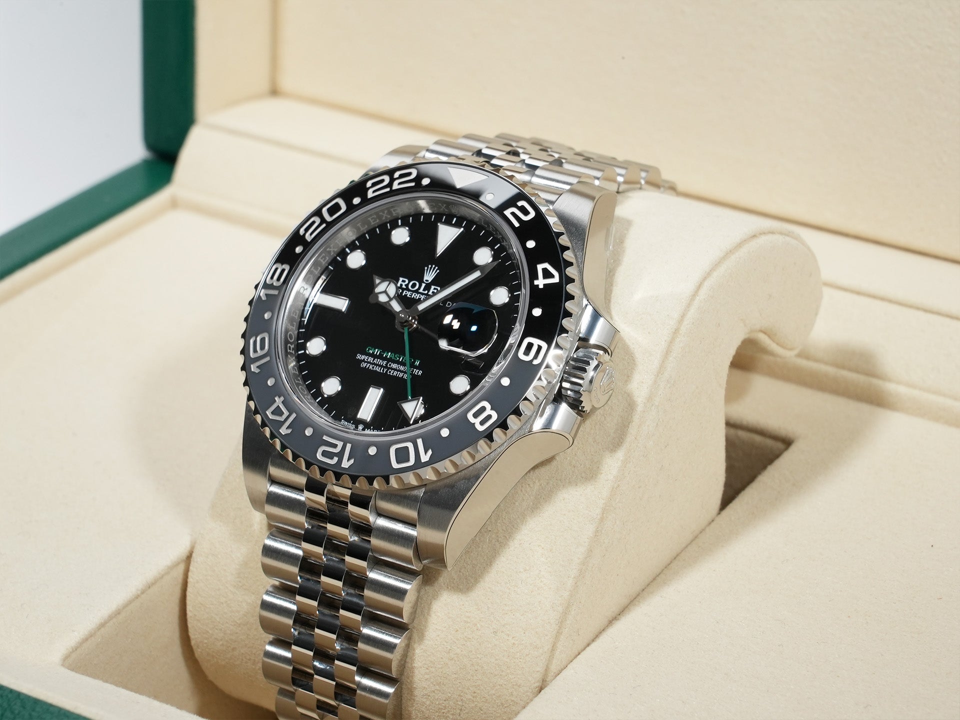 該当者です Rolex GMT Master II 126710GRNR Black rrdh44se Unused ｜高級