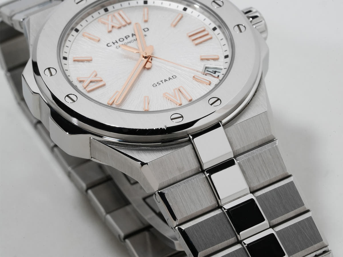ショパール アルパインイーグル Ref.298600-3009 SS シルバー文字盤 中古 qw4k8fo7