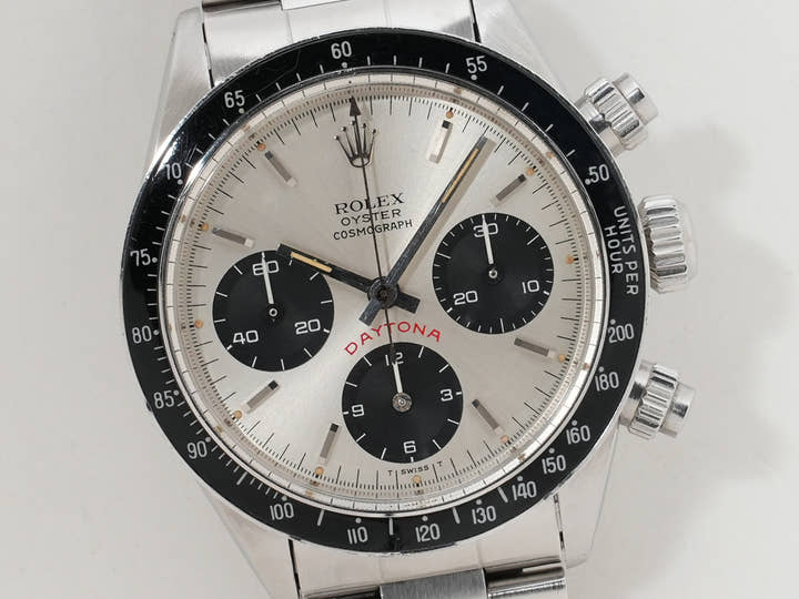 ロレックス デイトナ Ref.6263 ステンレススチール シルバー文字盤