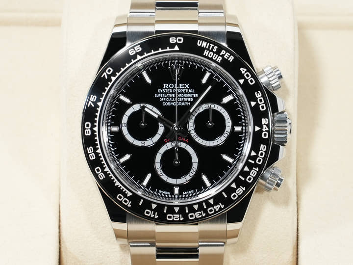 ロレックス デイトナ Ref.126500LN ステンレススチール ブラック文字盤