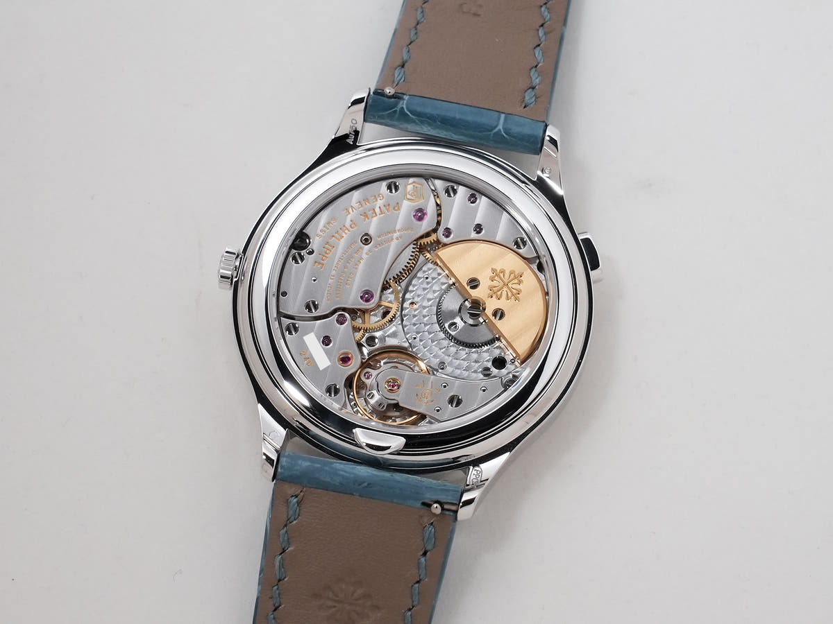 パテックフィリップ コンプリケーション ワールドタイム Ref.7130G-016 18KWG ブルーグレー文字盤 美品 jtbfneth
