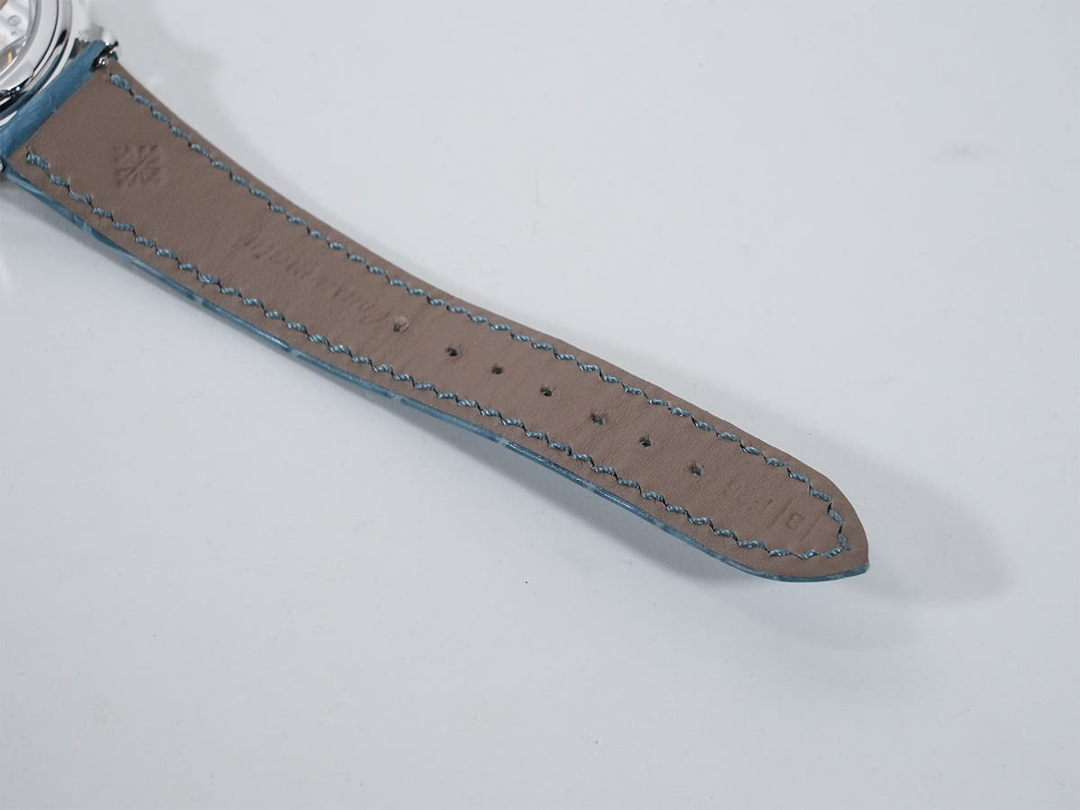 パテックフィリップ コンプリケーション ワールドタイム Ref.7130G-016 18KWG ブルーグレー文字盤 美品 jtbfneth