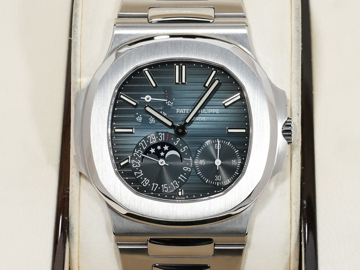 パテックフィリップ ノーチラス プチコンプリケーション Ref.5712/1A-001 SS ブルー文字盤 美中古 tqsktznn