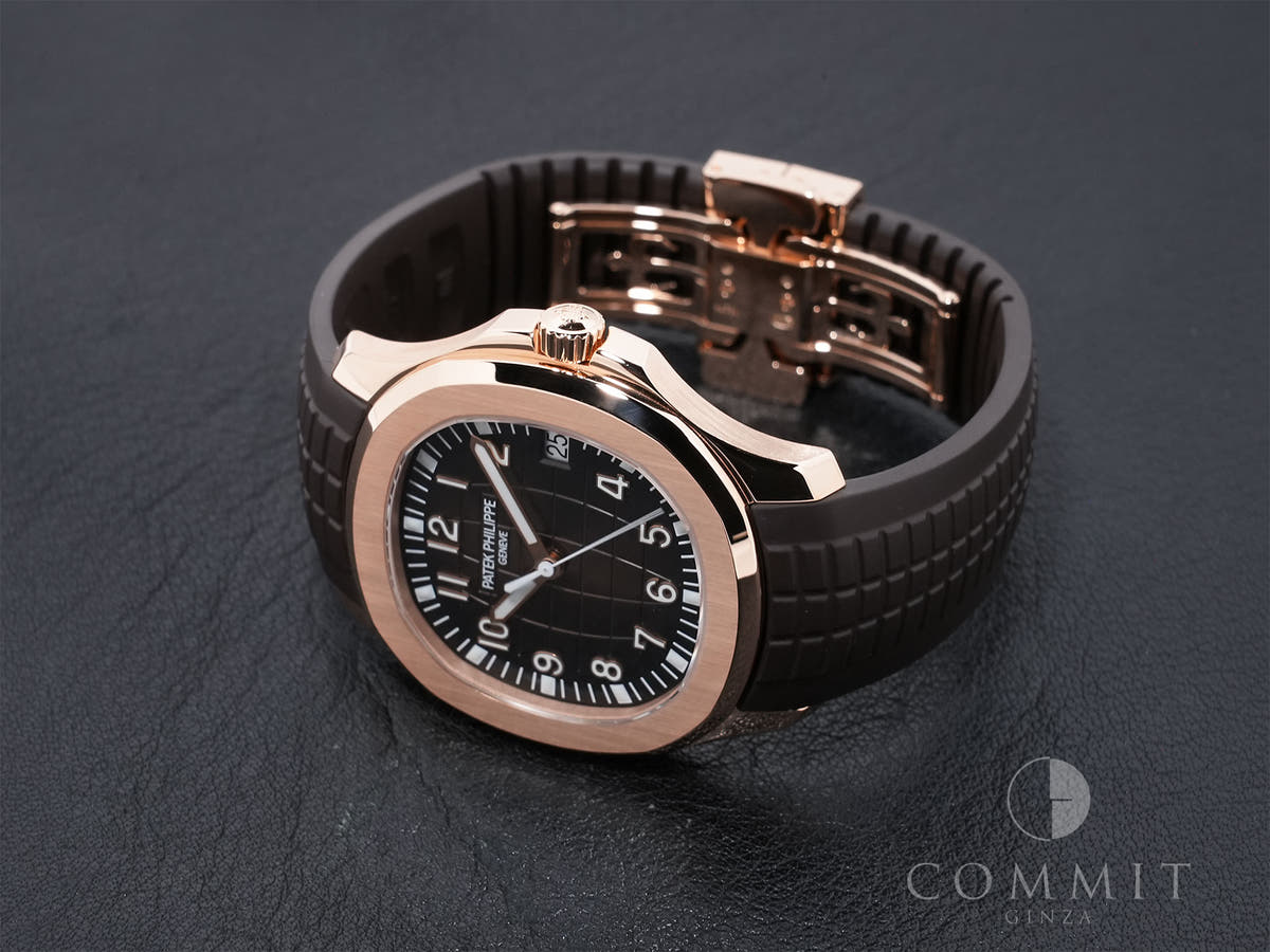 パテックフィリップ アクアノート Ref.5167R-001 18KRG ブラウン文字盤 美中古 egy77bny
