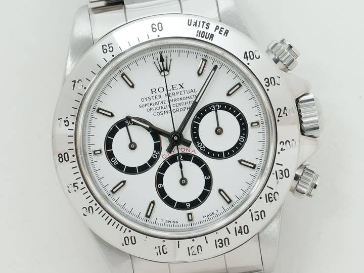 Rolex Daytona El Primero Ref. 16520 Stainless Steel White Dial