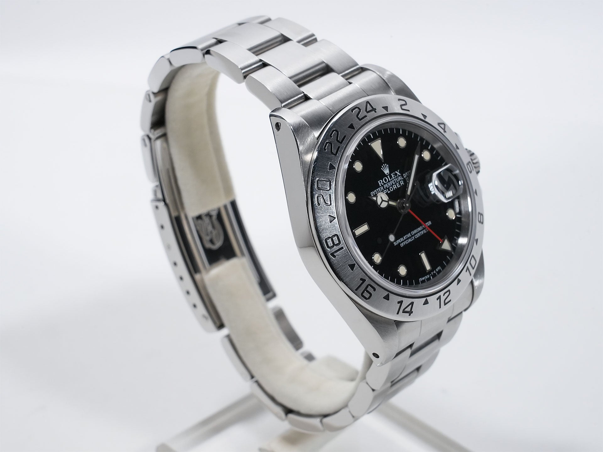 Rolex Explorer II Ref.16570 SS Black Dial Used spwdngvg