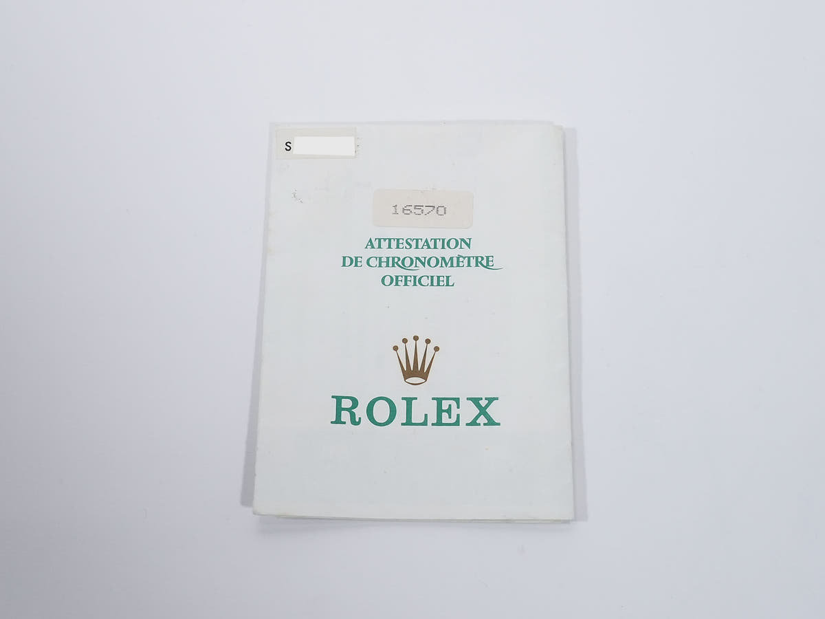 Rolex Explorer II Ref.16570 SS Black Dial Used spwdngvg