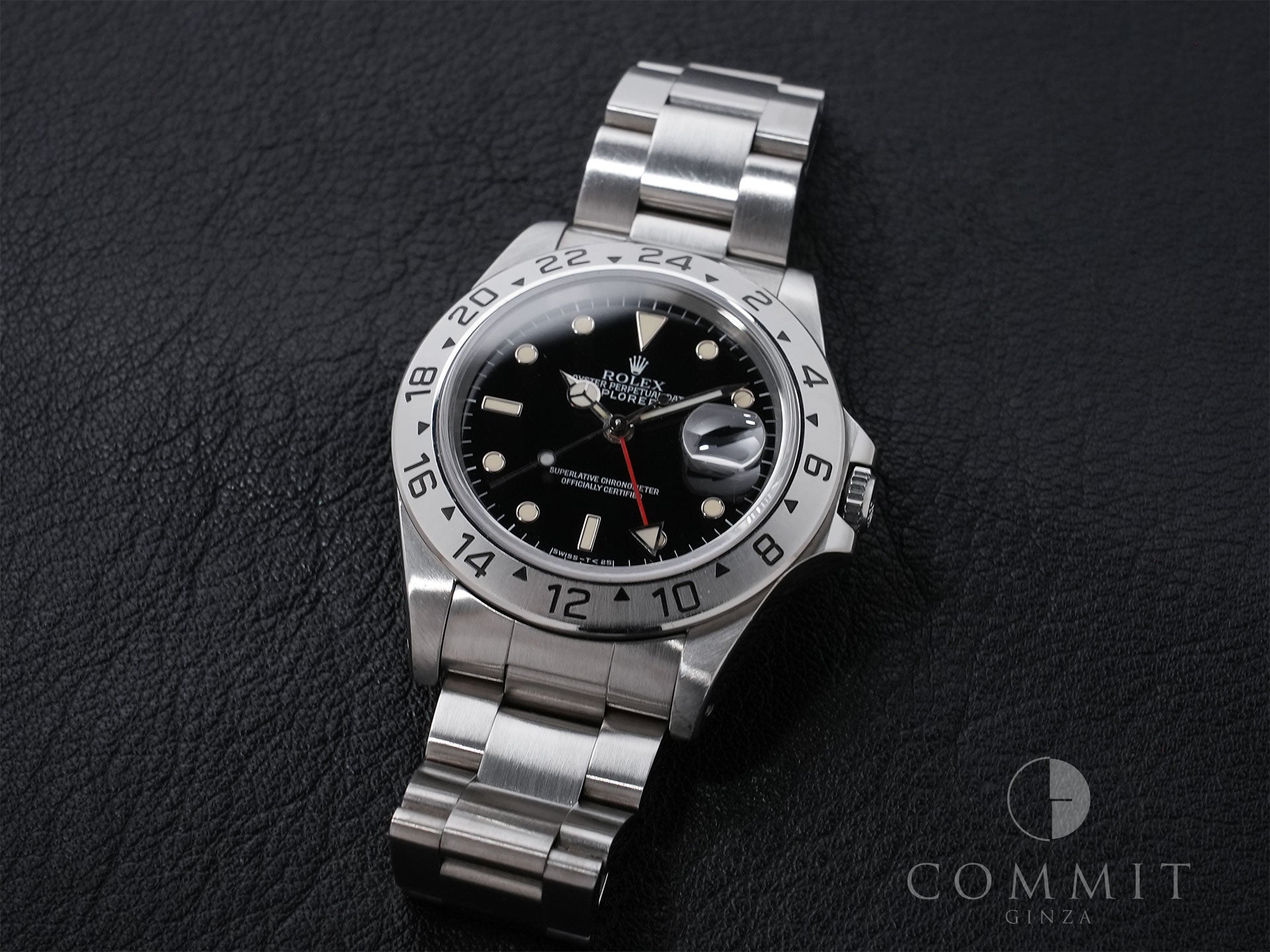 Rolex Explorer II Ref.16570 SS Black Dial Used spwdngvg