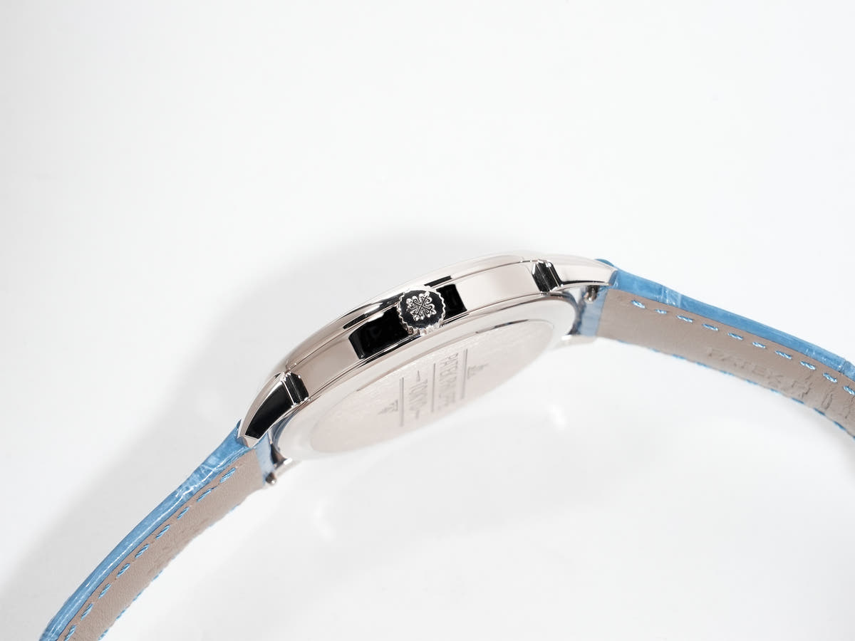 Patek Philippe Calatrava Grand Exhibition Tokyo 2023 Ref.6127G-010 18KWG Rack Light Blue Dial Very Good Condition 2ganeowi