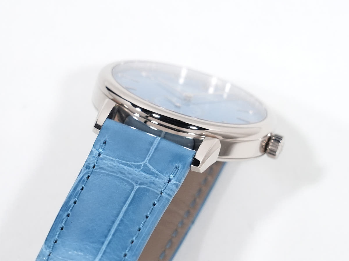 Patek Philippe Calatrava Grand Exhibition Tokyo 2023 Ref.6127G-010 18KWG Rack Light Blue Dial Very Good Condition 2ganeowi