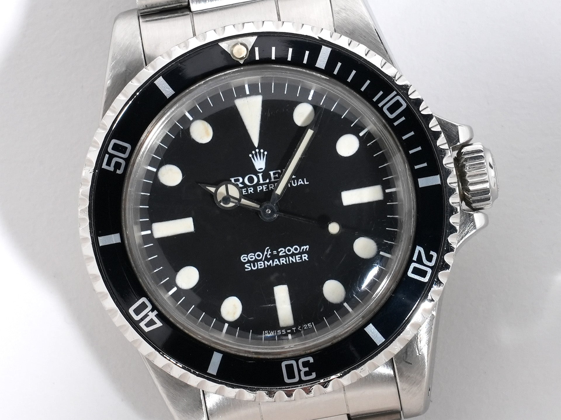 ロレックス サブマリーナー Ref.5513 SS ブラック文字盤 中古 sstr8mdu