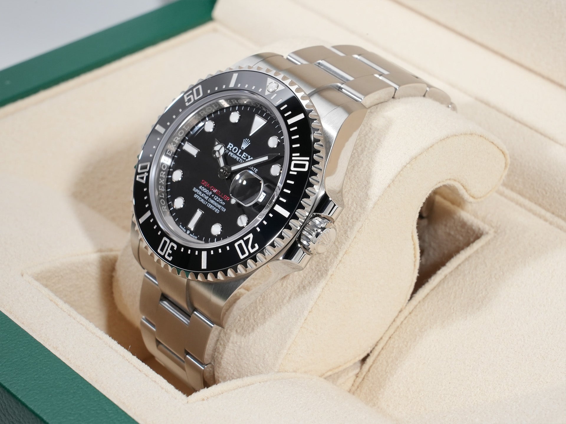 ロレックス シードゥエラー Ref.126600 SS ブラック文字盤 美品 2b4eq3em