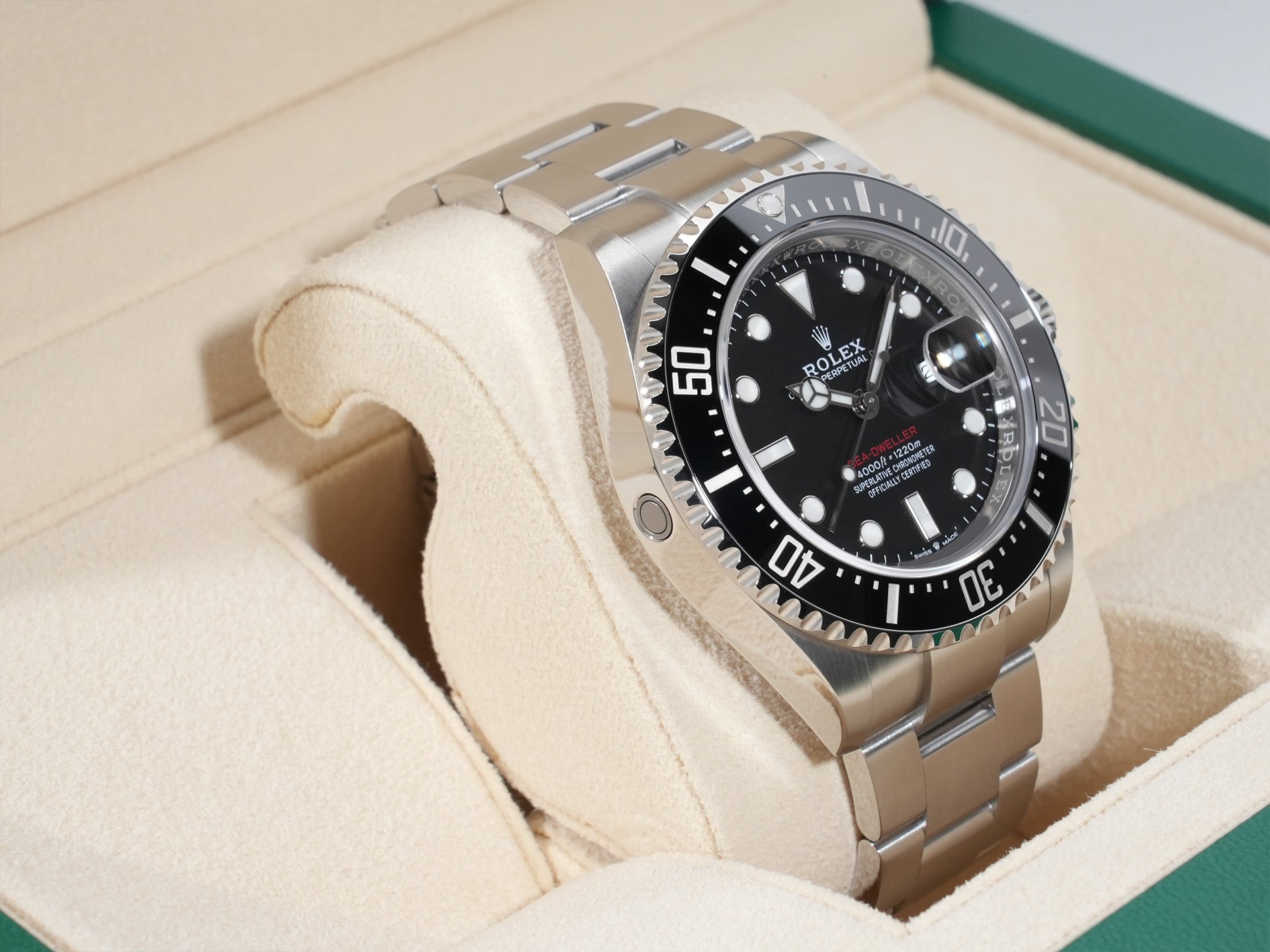 ロレックス シードゥエラー Ref.126600 SS ブラック文字盤 美品 2b4eq3em