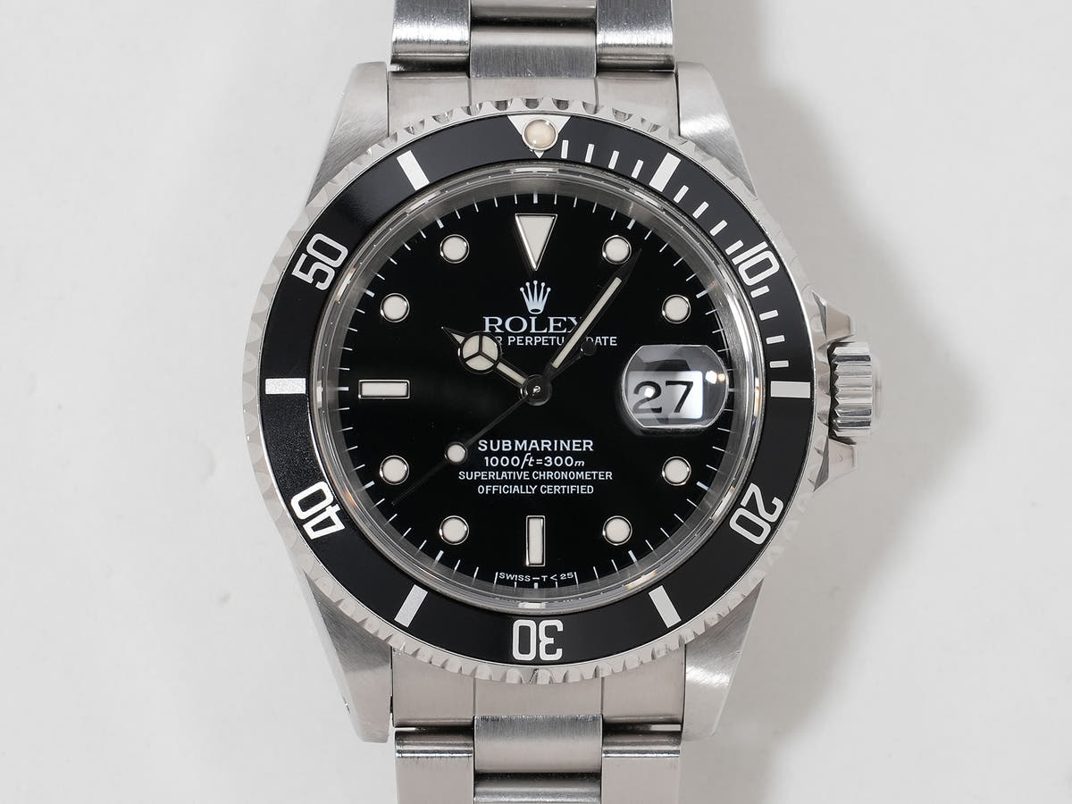 ロレックス サブマリーナー デイト Ref.16610 SS ブラック文字盤 中古 dncgb3vc