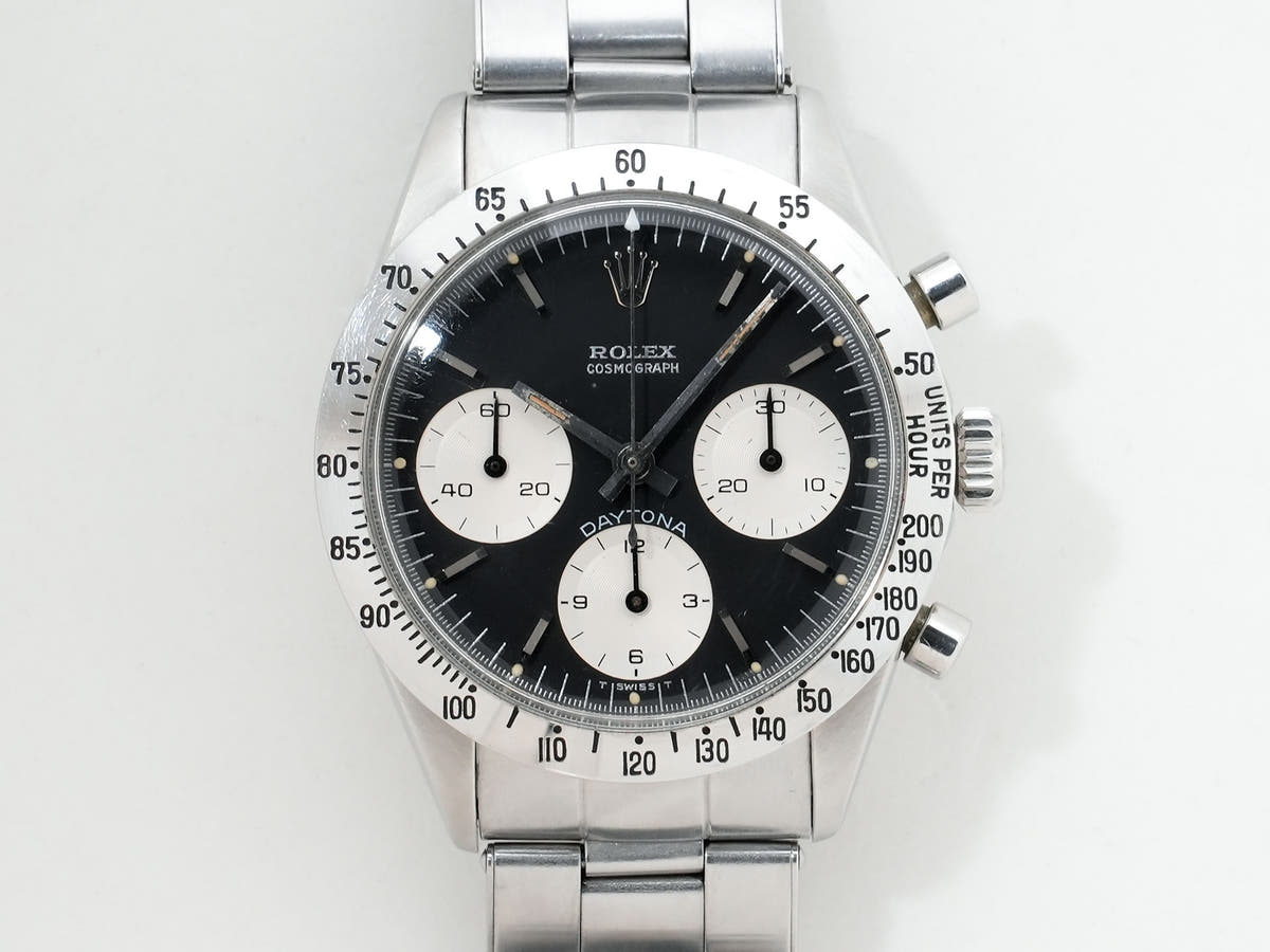 ロレックス デイトナ Ref.6239 SS ブラック文字盤 中古 FRA199R5