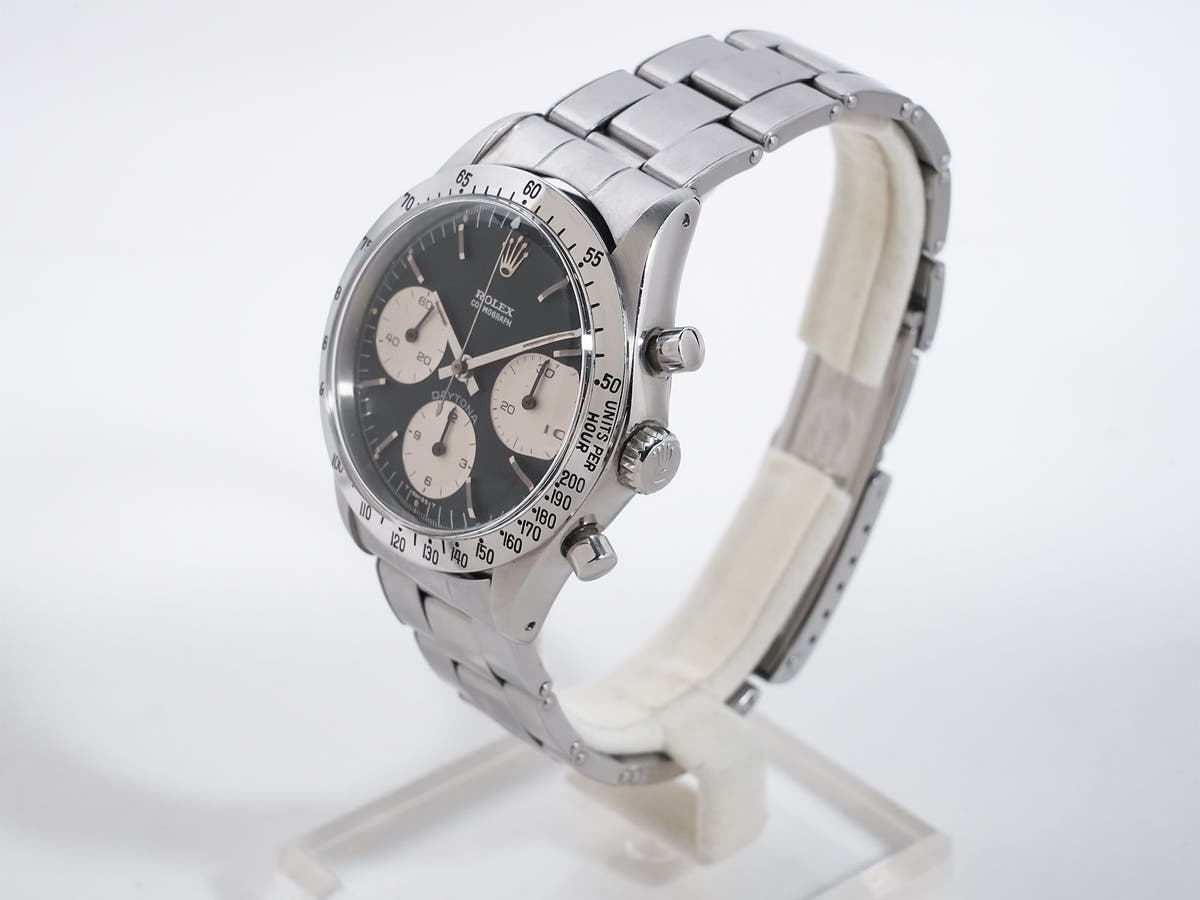 ロレックス デイトナ Ref.6239 SS ブラック文字盤 中古 FRA199R5