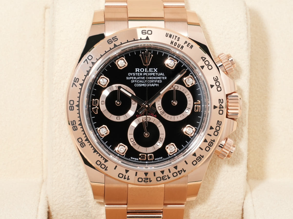 ロレックス デイトナ Ref.116505G 18KERG ブラック文字盤 中古 d3xgchu9