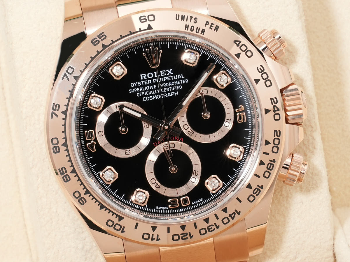 ロレックス デイトナ Ref.116505G 18KERG ブラック文字盤 中古 d3xgchu9
