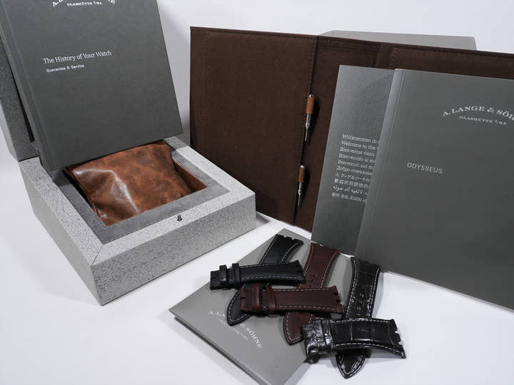 A.ランゲ＆ゾーネ オデュッセウス Ref.363.068 18KWG グレー文字盤 中古 tdca52kc