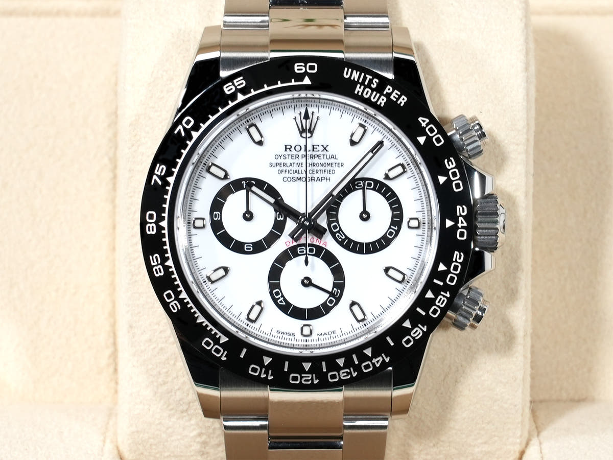ロレックス デイトナ Ref.116500LN SS ホワイト文字盤 極美品 sf2zg5xj
