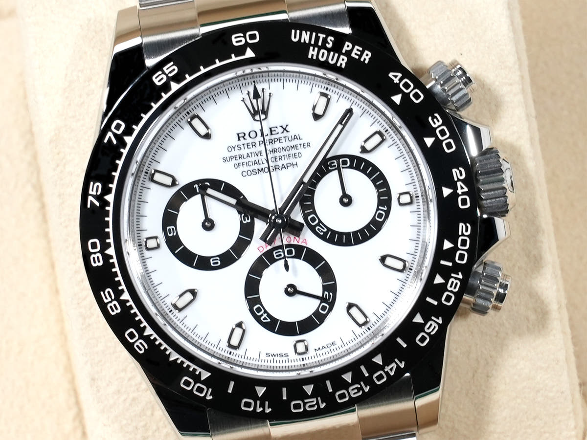 ロレックス デイトナ Ref.116500LN SS ホワイト文字盤 極美品 sf2zg5xj